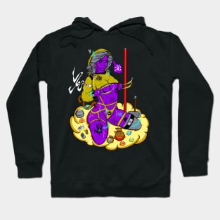 The Wet Titan H&nd One [ By #ArtIzMuzikForTheEyez ] Hoodie